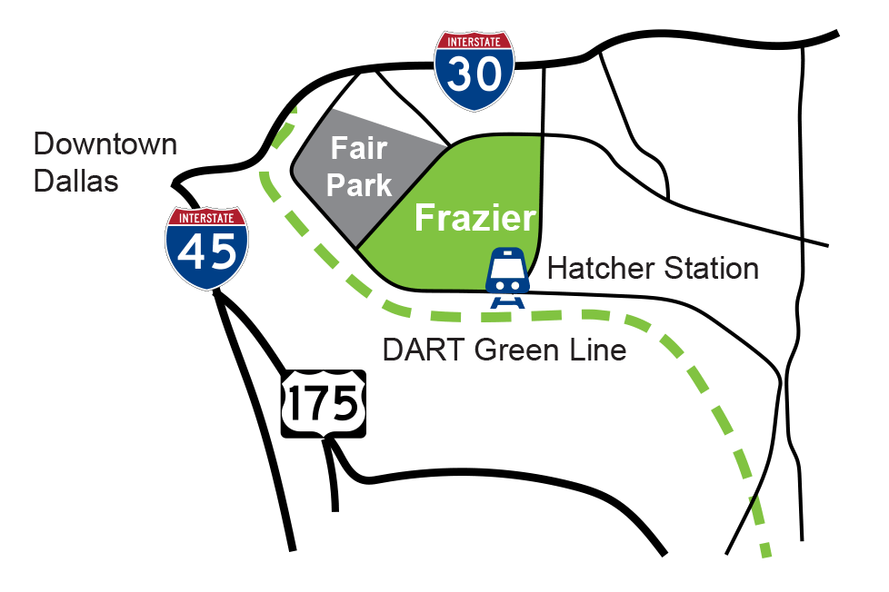 Frazier Revitalization Map